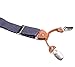 REFINEMMEE Trucker Side Clip Suspenders X-back for Hunting/Long Haul Truckers/Policemen/Bikers/Contractors,2