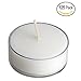 Royal Imports Tea Light Candles, Clear Plastic Cup Unscented TeaLights, 5 hours Long Burn Time for Wedding, Holiday, Birthday, Parties, Home Decor, 125 Pack