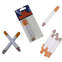 Play Kreative Fake Puff Cigarettes - Set of 24 Puff Paper Cigarettes for Prank, Joke,Gag or Smokers Gift