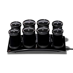 Image of T3 - Volumizing Hot Rollers LUXE | Premium Hair Curler Set for Long Lasting Volume, Body & Shine | Set of 8 - 4 XL (1.75") & 4 Large (1.5")