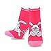 TeeHee Women's Easter Day Fashion No Show Socks 6 Pair Pack (Easter Bunny and Eggs)
