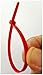 Cable Ties. Standard Duty 7.6 Inch Premium Nylon Wire Management Zip-Ties. 50 LB Tensile Strength. USA Strong Cable Ties (1000 Pack, Red)
