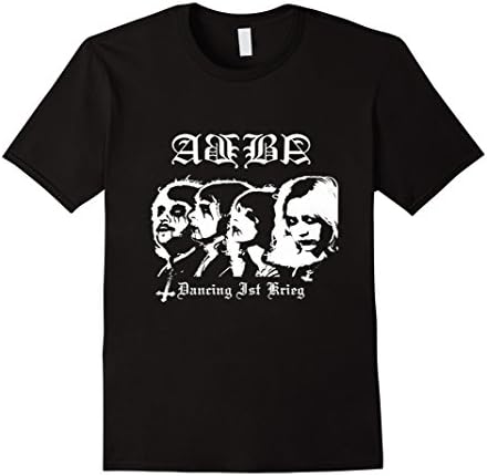 Men's AB BA Band Metal T-shirt 2XL Black