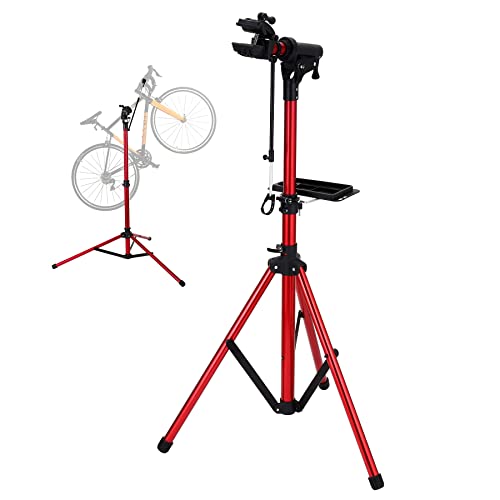 unisky Bike Repair Stand (Max 66LBS) Foldable Bike
