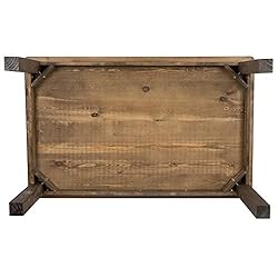 Flash Furniture 60" x 38" Rectangular Antique