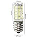 KINGSO E17 Microwave Appliance Light Bulb 40W Incandescent Bulb Replacement 450LM 64 3014 SMD Ceramic Lamp,Low Power Consumption, 110V, Warm White, Pack of 2 Units