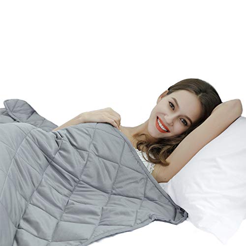 WarmHug Weighted Blanket 17 lbs for Adult, 60" x 80" Weighted Blankets