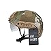 OneTigris Military Helmet MH Type Helmet Tactical Airsoft Paintball Fast Helmet with Goggle (Multicam)