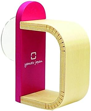 Yamato craft sucker towel hanger "d- towel holder" Pink YK11-010