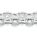 Amberta Italian Sterling Silver Anklet for Women 925 | Adjustable Ankle Bracelets for Women Beaded Heart Summer Jewelry: Bismark