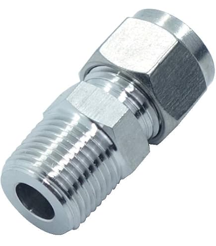 Swagelok SS 400 3 4TMT Male Run Tee, 1/4 in OD x 1/4 in. Male NPT x 1/4