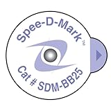 Spee-D-Mark SDM-BB25 Mammography Skin Marker Nipple Radiopaque, 2.5 mm Size (Box of 100)