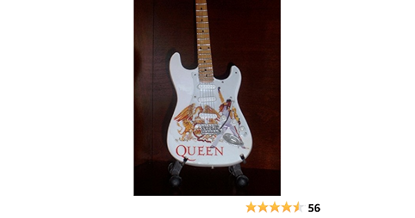 Amazon.com: Mini guitarra QUEEN F MERCURY Display REGALO : Instrumentos  Musicales