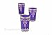 Moroccan Tea Glasses, Morjana Blue (Set of 6)