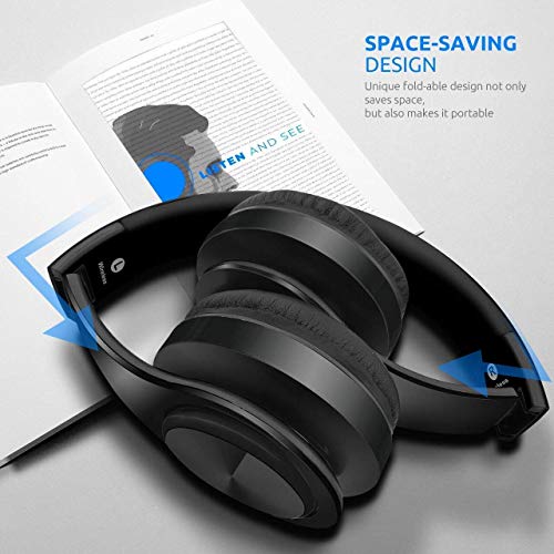image for ACSUN Waterproof Headphones, V4.2 HD Stereo Sound Sports Wireless in E