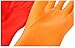 Lesirit Water Stop Long Cuff Fleece Warmer Latex Cleaning Gloves Pack of 2 Pair (A)