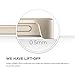 elago iPhone SE case, [Outift Matrix][Champagne Gold] - [Premium Hybrid Construction][Diamond-Cut Aluminum][Spark Design Award] - for iPhone SE/5/5S