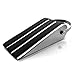 DelTucci Door Stop - Door Stopper with Modern Door Hook- Stainless Steel Decorative Door Stops Works on All Surfaces -Will Outlast Any Rubber Door Wedge or Doorstop -Lifetime Replacement Guarantee!