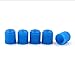 GODESON Plastic Blue Valve Stem Cap for Car, Motorbike, Trucks and Bicycles(Pack of 5pcs)
