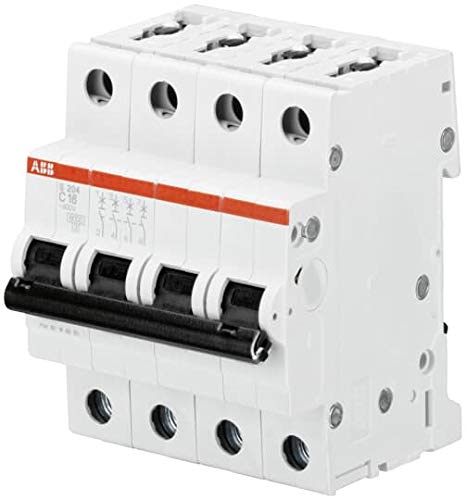 2CDS254001R0014 - S204-C1 Circuit Breaker C-Char, 6 kA, 1 A, 4P