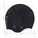 Swimming Cap Silicone Non-toxic Tasteless Long Hair Swim Cap with 3D Ergonomic Design Ear Pockets and Great High Elasticity for Teenagers Women and Adults Keeps Hair Clean Ear Dry