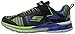 Skechers Kids Boys' Erupters II-Lava Waves Sneaker,black/blue/lime,1 Medium US Little Kid