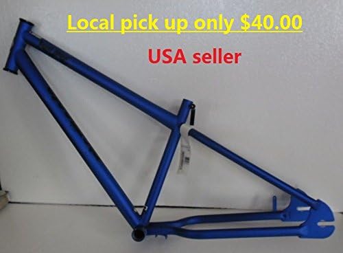 Fat Bike Frame 26" x 4.0" wheels UP to 5" wide Tires OK Cro--Mol 9 lbs. Lite fits motor wheel electric bike / 8 fun mid drive