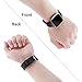 Wepro Bands Compatible with Fitbit Versa/Versa 2/Versa Lite SE SmartWatch for Women Men, Sports Replacement Wristband Strap for Fitbit Versa Watch, Small, Black, Navy Blue, White