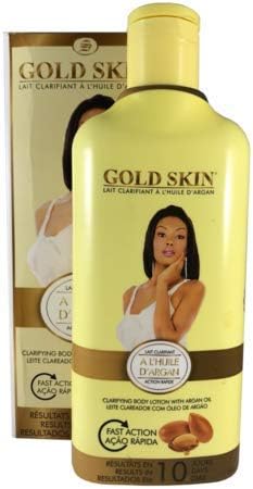 Gold Skin Clarifying Body lotion With Argan Oil 450ml. 15.21oz.