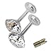 Foxnovo Crystal Diamond Curtain Drapery Tiebacks Door Wall Tassel Hooks - 2 Pieces