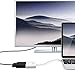 ARKTEK USB-C to DVI Adapter USB Type C (Thunderbolt 3 Compatible) to DVI 2K Cable Adapter for Chromebook Pixel and More (White)