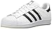 adidas Originals Men's Superstar Shoe Running, Black/White, ((9.5 M US)