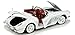 Motor Max 1958 Chevy Corvette Convertible, White 73109 - 1/18 Scale Diecast Model Toy Car
