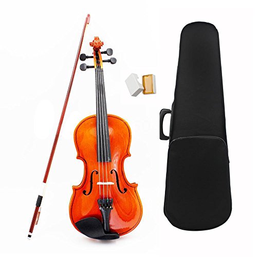 Violin - TOOGOO(R) 1/8 Size Acoustic Violin with Fine Case Bow Rosin for Age 3-6 M8V8