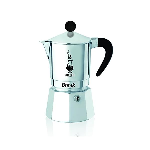 Bialetti 5903 Espressokocher Break 6 Tassen, Aluminium