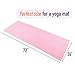 GreatBelle Yoga Towel with Storage Pouch (72″ x 26″) Nature Pink – Non-Slip Super Absorbent Microfiber Mat Yoga Towel Use for Bikram and Hot Yoga Pilates Fitness Exercise and Stretchingthumb 4