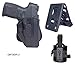 Tactical Scorpion Gear Slimline Modular Level II Retention Paddle Holster: fits Taurus Millennium G2 PT111 PT132 PT138 PT140 PT745 G2c G3c
