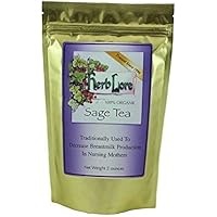 Sage Tea - 60 Cups - Loose Leaf - Helps Stop Breast Milk Production & Dry Up Breastmilk When You Stop Breastfeeding When…