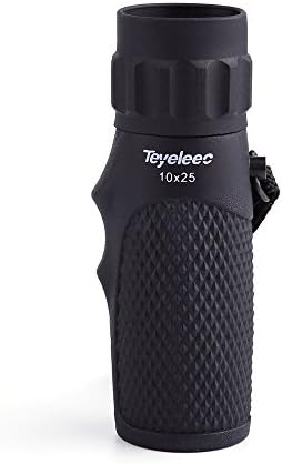 Teyeleec 10x25 Mini Pocket-size Monocular Telescope