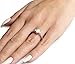 CloseoutWarehouse Oval Center Simulated Opal Ring Sterling Silver (Color Options, Sizes 3-13)