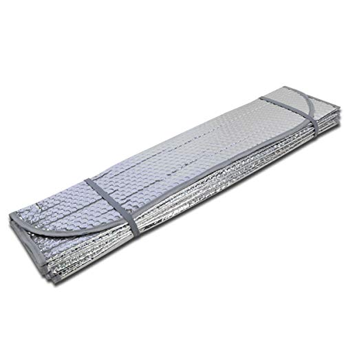 DINY Home & Style Windshield Sunshade Sun Reflector for Car Foldable UV Ray Reflector Auto Front Window Sun Shade Visor Shield Cover, Keeps Vehicle Cool 58" x 23.5"