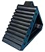 YM W4194 Solid Rubber Wheel Chock with Handle, 8-3/4