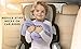 Bucky T750WBL Small Pillow for Travel and Kids, All Natural Millet Hull Fill, Extra Soft Cover, 13.5x10
