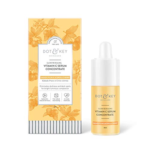 Vitamin C Serum for Face, Topical Facial Serum with Hyaluronic Acid, Vitamin E, Anti Aging Serum and Skin Brightening Serum, 1fl oz