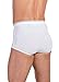 Jockey Men's Underwear Pouch Brief - 3 Pack, White, L