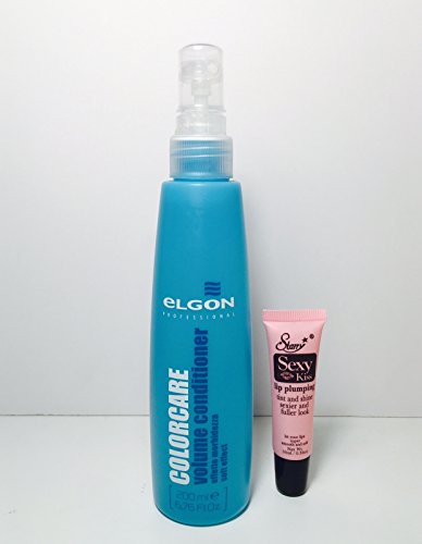 Elgon Colorcare Volume Conditioner Mist 6.76 OzFree Starry Sexy Lip Plumping Gloss Tube 10ml