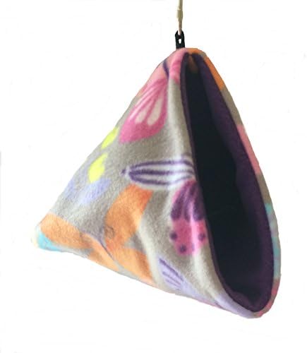 Sofun Pet Pod Fleece Pouch for Sugar Gliders, Gerbils, and Hamsters - Large