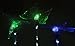 Solarmks Garden Lights, Garden Solar Lights Outdoor MULTI-COLOR Changing Led Hummingbird, Dragonfly, Butterfly Lights, with A White Led Light Stake for Garden Decorations