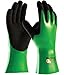 MaxiChem 56-630/XL Nitrile Blend Coated Glove with Nylon/Lycra Liner and Non-Slip Grip on Palm and Fingers, 12