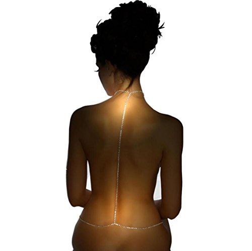 FimKaul Women Nightclub Party Body Chain Jewelry Bikini Waist Gold Belly Beach Harness Slave Necklace - Thumbnail 2